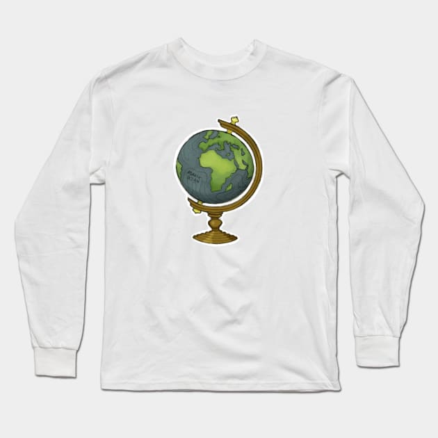 Globe Long Sleeve T-Shirt by pantera